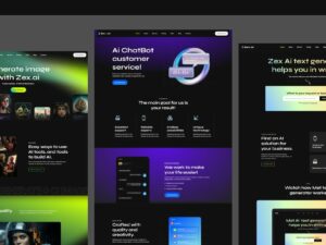 Zex - Ai Image Generate WordPress Theme