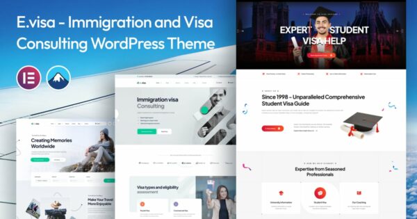 Evisa - Immigration and Visa Consulting Theme