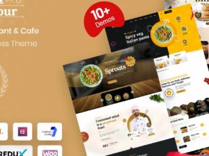 Savours - Restaurant WordPress Theme