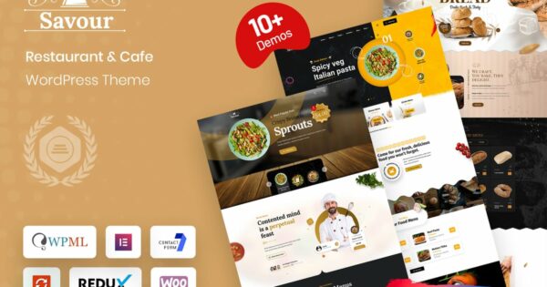 Savours - Restaurant WordPress Theme