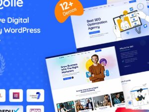 Qolle - Digital Marketing Agency WordPress Theme