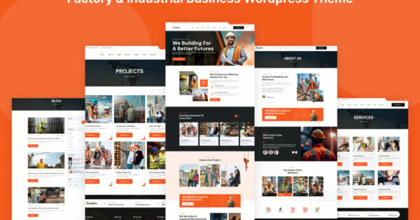 Construction WordPress Theme