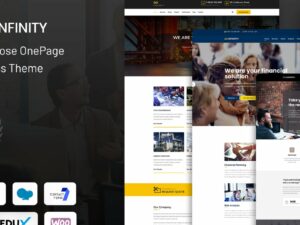 Unfinityplus - One Page WordPress Theme