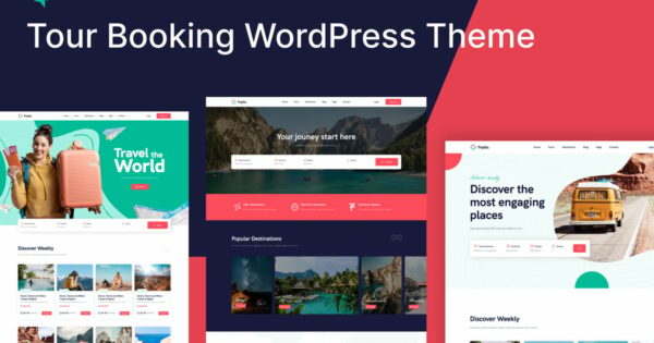 Tour Booking WordPress Theme - Tripgo