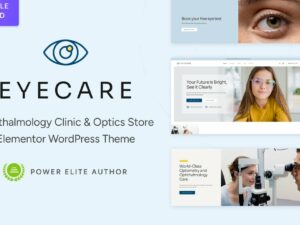 Eye Care - Family Optometrist WordPress Theme