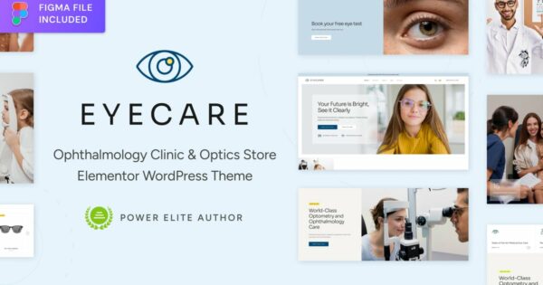 Eye Care - Family Optometrist WordPress Theme