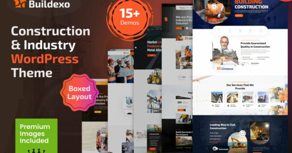 Blxo - Construction WordPress Theme