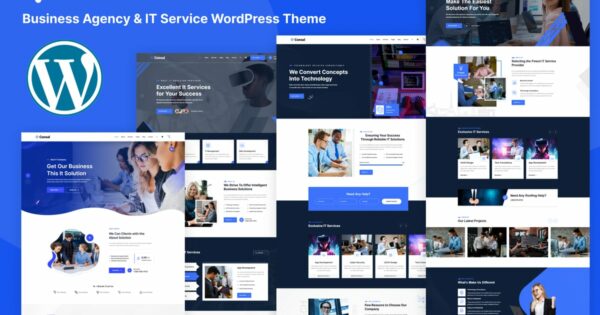 Business Agency & IT Service WordPress Theme