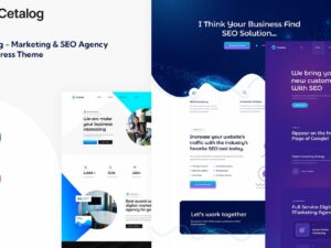 Cetalog - Marketing & SEO Agency WordPress Theme