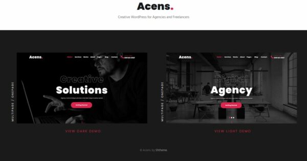 Acens - Creative Agencies WordPress Theme