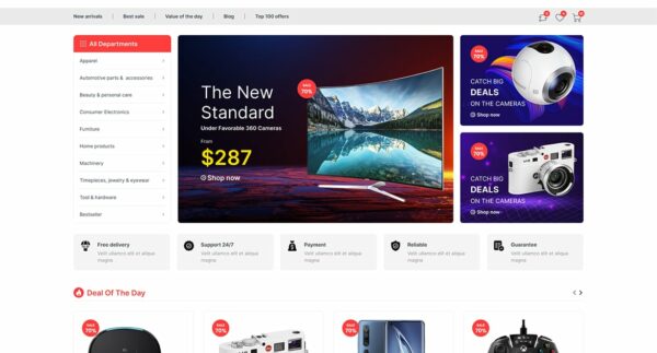 Onsus - Electronics E-commerce WordPress Theme