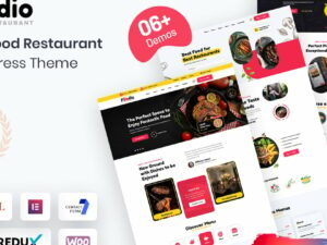 Foodio - Fast Food Restaurant WordPress Theme