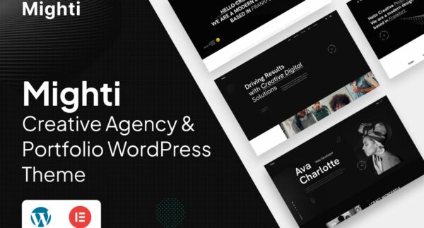 Mighti - Creative Agency & Portfolio WordPress The