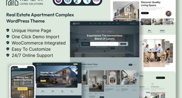 Realar - Real Estate WordPress Theme