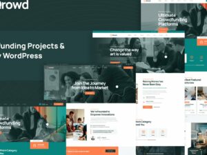 Qrowd - Crowdfunding Projects & Charity WordPress