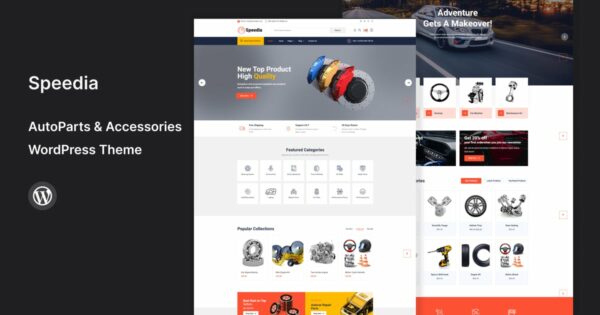 Speedia - AutoParts & Accessories WordPress Theme