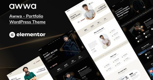 Awwa - Portfolio WordPress Theme