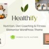 Healthify - Diet Recipes & Health Coaching Theme