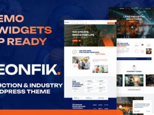 Eonfik - Construction & Industry WordPress Theme