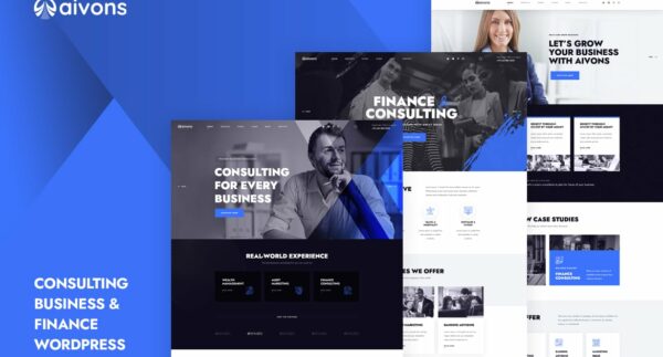 Aivons - Business Consulting WordPress Theme