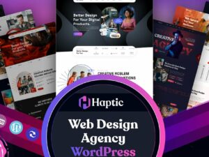 Haptic - Web Design Agency WordPress Theme