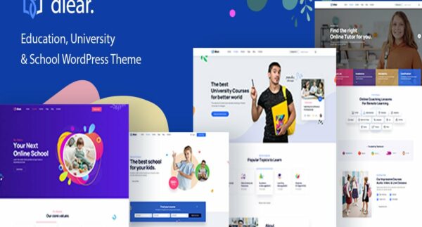 Dlear - Education WordPress Theme