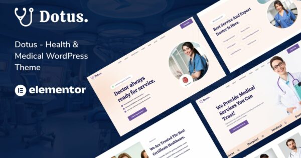 Dotus - Health & Medical WordPress Theme