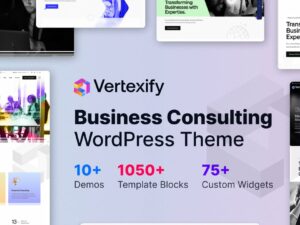 Vertexify - Business Consulting WordPress Theme