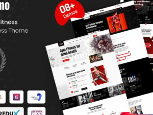 Gymio - Gym & Fitness WordPress Theme