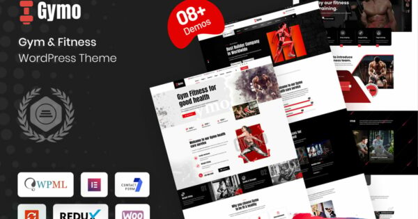 Gymio - Gym & Fitness WordPress Theme