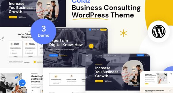 Colaz - Business Consulting WordPress Theme