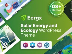 Eergx - Ecology & Solar Energy WordPress Theme