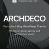 Archdeco - Architecture & Interior Design Theme