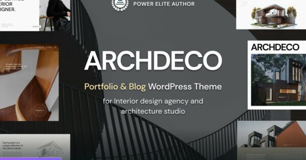 Archdeco - Architecture & Interior Design Theme