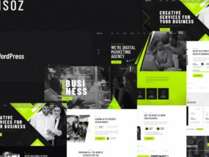 Nisoz - Creative Agency WordPress Theme