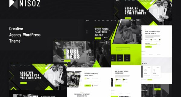 Nisoz - Creative Agency WordPress Theme