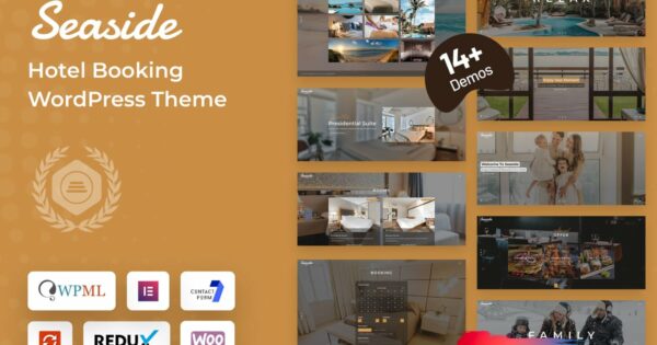 Seaside - Hotel Booking WordPress Theme