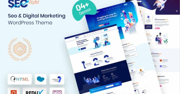 Seolight - Seo & Digital Marketing WordPress Theme