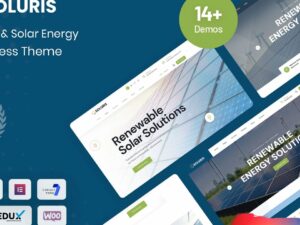 Soluris - Ecology & Solar Energy WordPress Theme