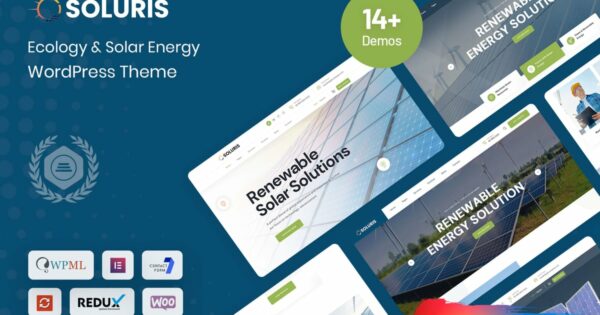 Soluris - Ecology & Solar Energy WordPress Theme