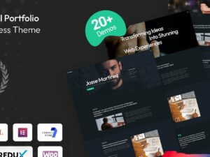 Joss - Personal Portfolio WordPress Theme